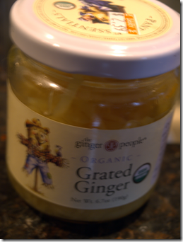 grated ginger