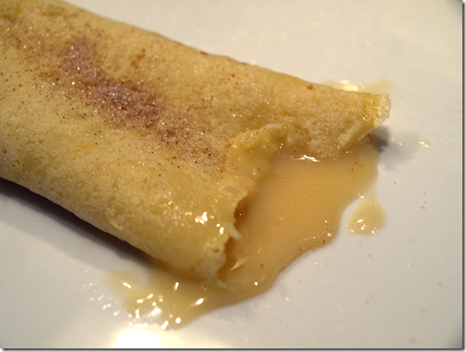 dulce de leche crepes