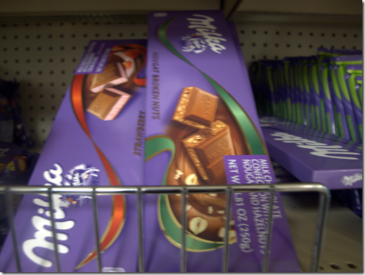 Milka chocolate