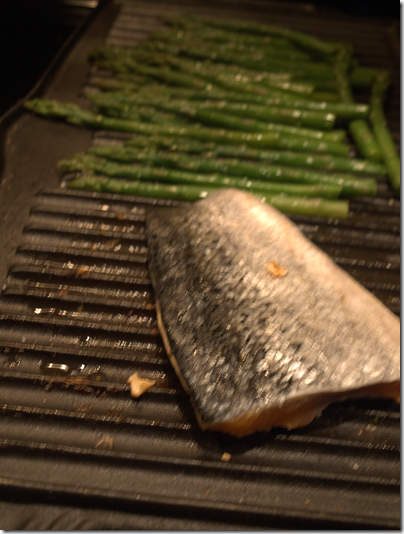 grilled salmon