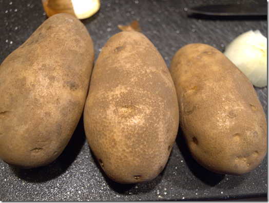 russet potatoes