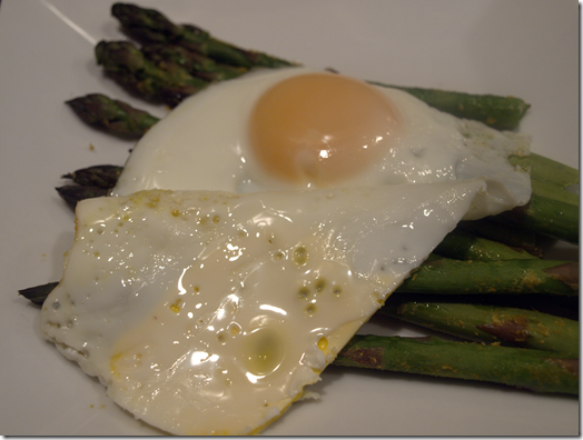 eggs and asparagus