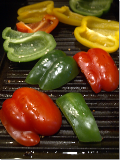 grilled peppers