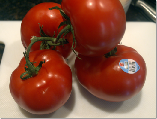 vine ripened tomatoes