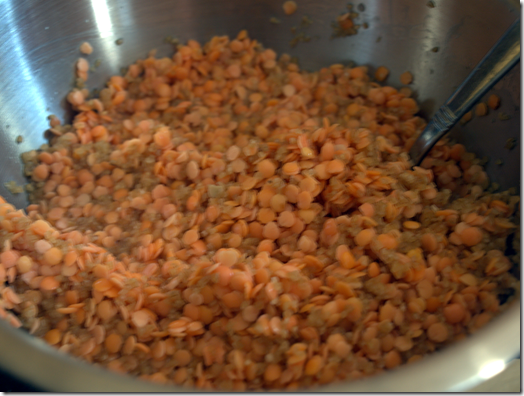 red lentils