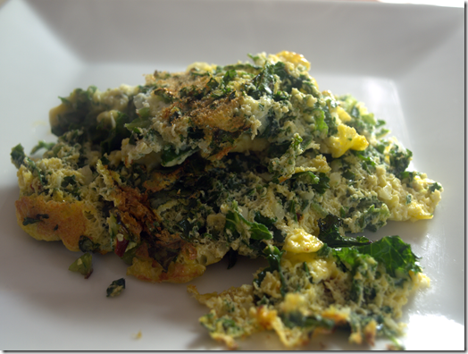 kale scrambled eggs