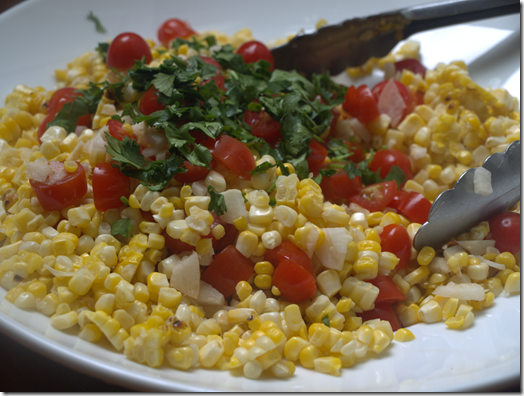 grilled corn salad