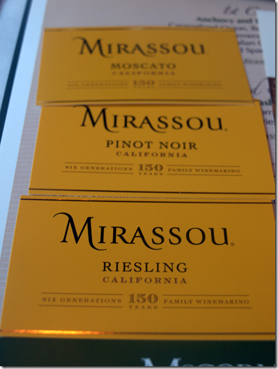 Mirassou wine