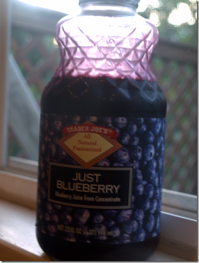 blueberry juice 