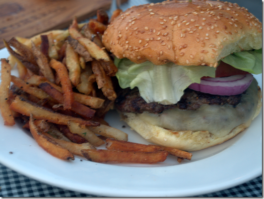 Sam's at Louis burger