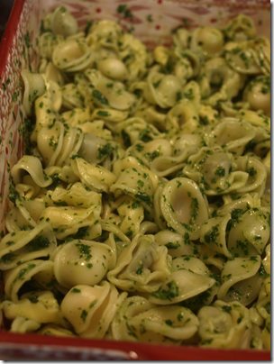 arugula pesto pasta salad