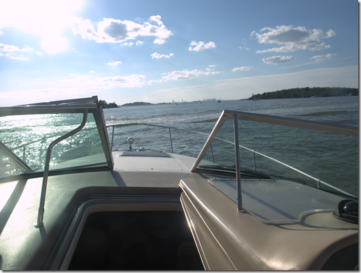 boating in Boston