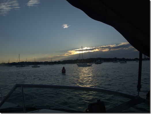 boating in Boston