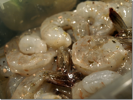 marinated shrimp