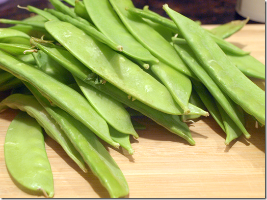 sugarsnap peas