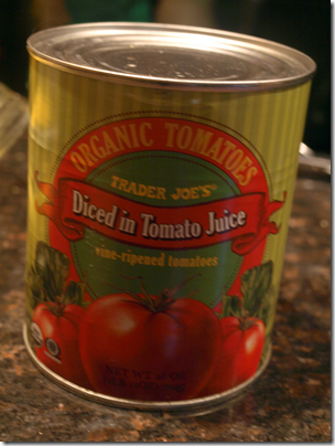 canned tomatoes