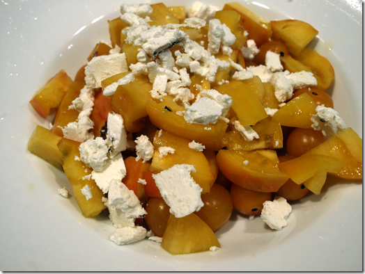 heirloom tomato salad