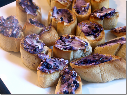 blueberry goat cheese