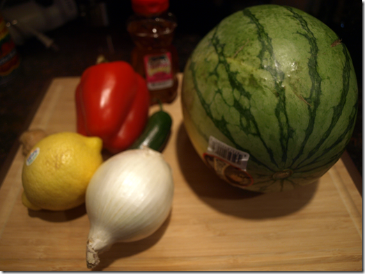 watermelon gazpacho