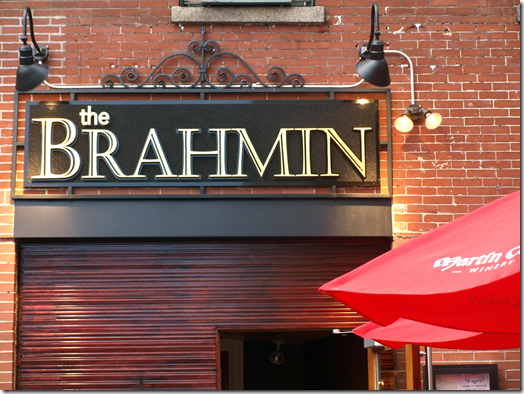 The Brahmin, Boston