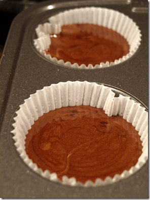 flourless chocolate cupcakes