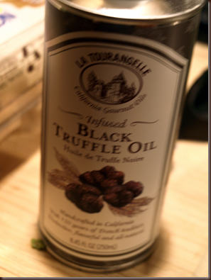 black truffle oil