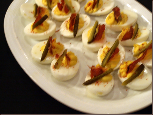 deviled eggs