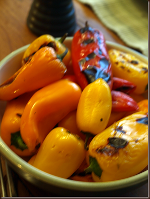 roasted peppers