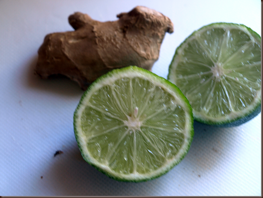 lime and ginger