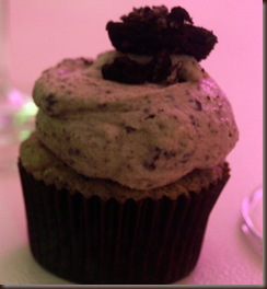 cookies and cream cupcake