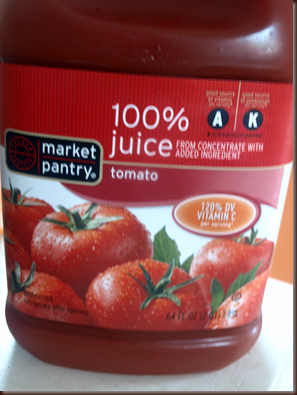 tomato juice