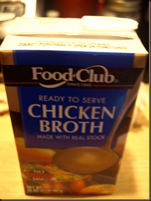 chicken broth