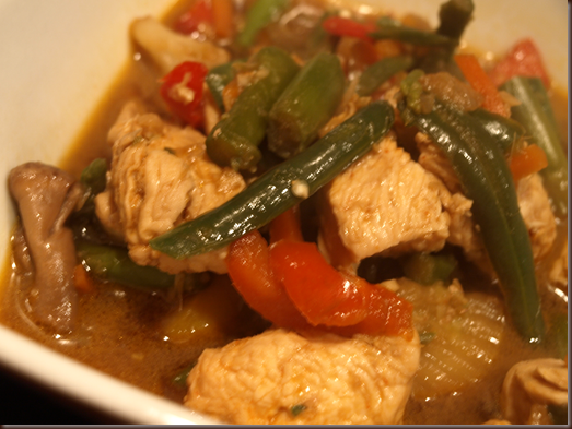 spicy ginger chicken 