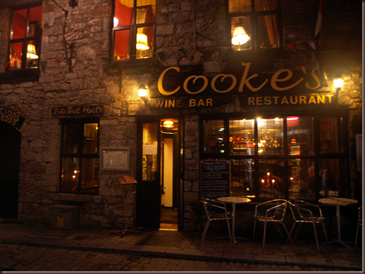 Cooke's Wine Bar, Galway