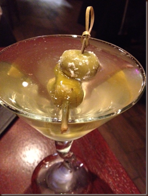 Spicy and Dirty Martini