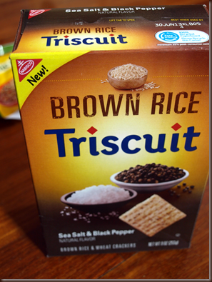 brown rice Triscuit