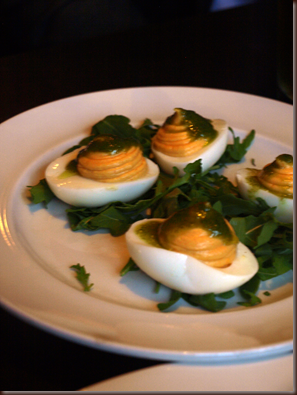 deviled eggs