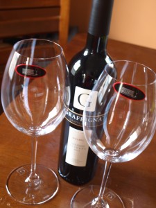 Graffigna Malbec and Malbec Glasses