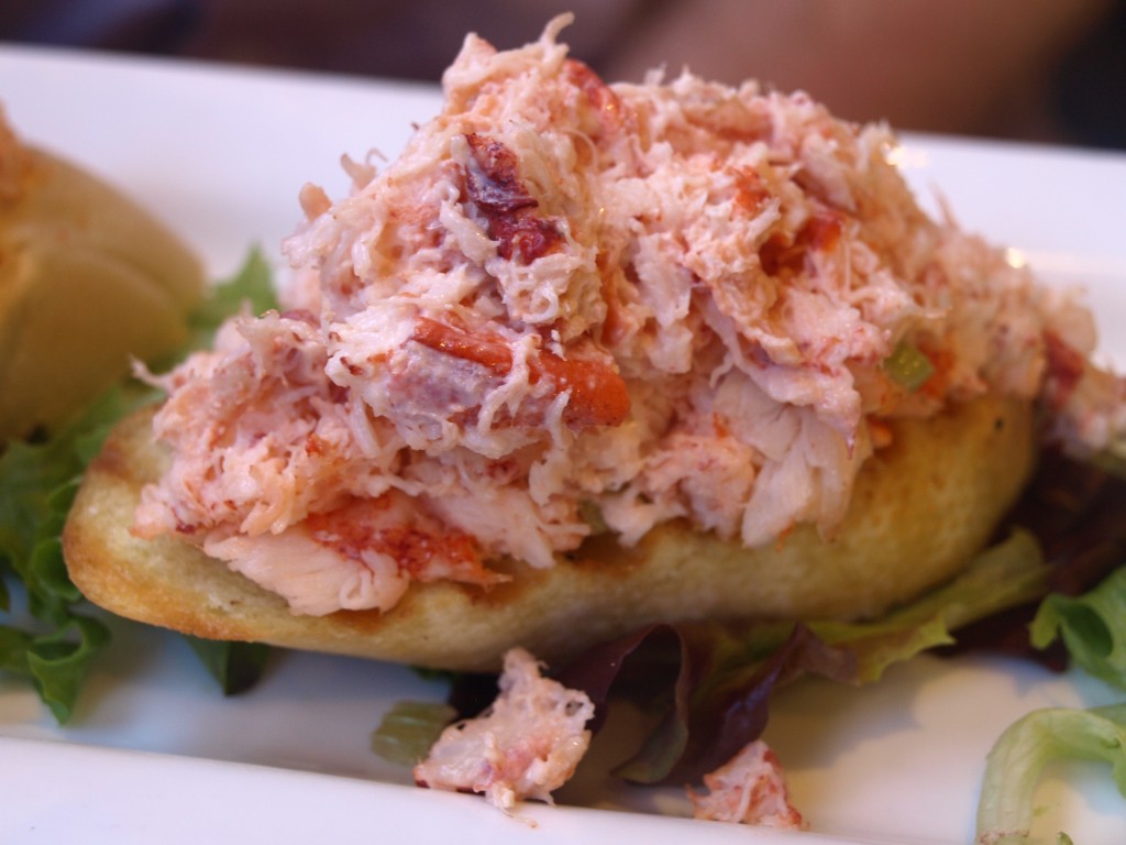 lobster crostini