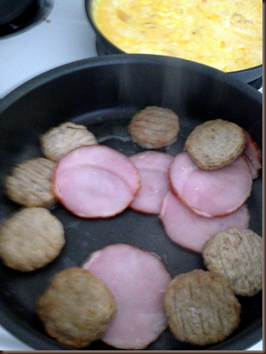 sausage and bacon