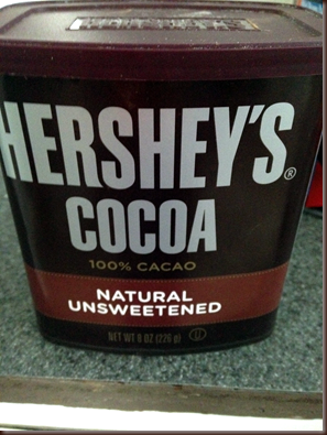 unsweetened cacao