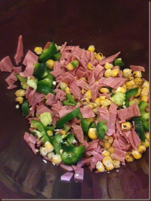 jalapeno, bacon, corn