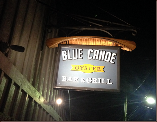 blue canoe oyster bar