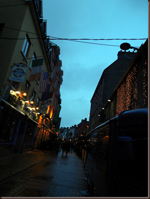 Galway at night