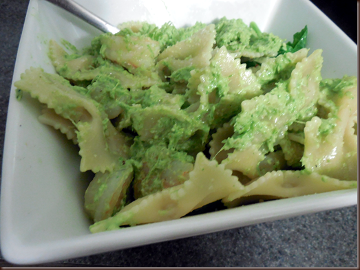 green garlic pesto