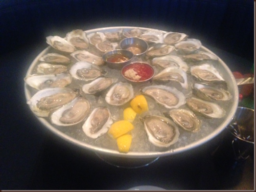 row 34 oysters