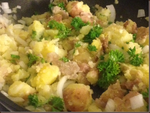 smashed potatoes