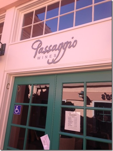 Passaggio Tasting Room, Sonoma