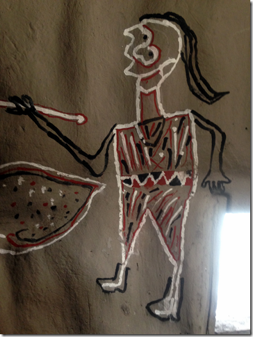 Maasai boma art