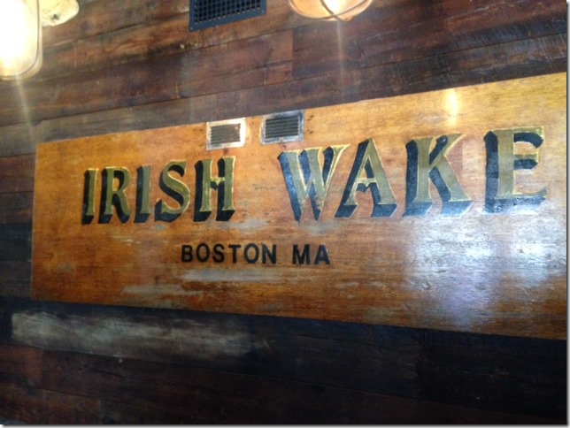 Irish Wake boat name